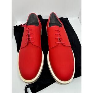 NWB FRANCE Robert Clergerie BRUCE Dull Corail Coral Nubuck Suede LoaferShoes 9.5